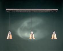 Hi-Lite MFG Co. H-2Y-3C-BK01 MARBLE - 3-LITE PENDANT/ISLAND LIGHT